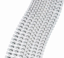 EKO DALGA DESEN HAVUZ IZGARASI h=2 cm  TEK geçme - 25 cm