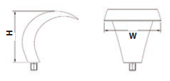 Süper Ekonomİk Mİnİ Kobra selaleler 400 x 400 mm (W x H) AISI-316
