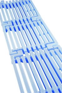 Paralel model havuz ızgarası Yükseklik 24 mm, genişlik 345 mm