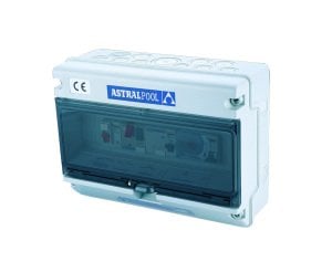 Elektrik kontrol panosu 1 pompa ve harici aydınlatma kontrolü + kaçak akım koruma (1,5 - 2 hP trifaze)