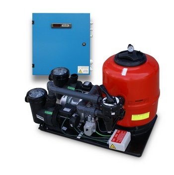Kit Compact 75 (20kW ısı eşanjörlü), Ticari Spa'lar için filtrasyon sistemleri