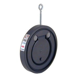 PVC yaprak çekvalfler (çıplak) Ø 110 mm